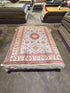 Tessa Thompson 5.6x7.11 Gray Multi  Afghani Kazak Rug