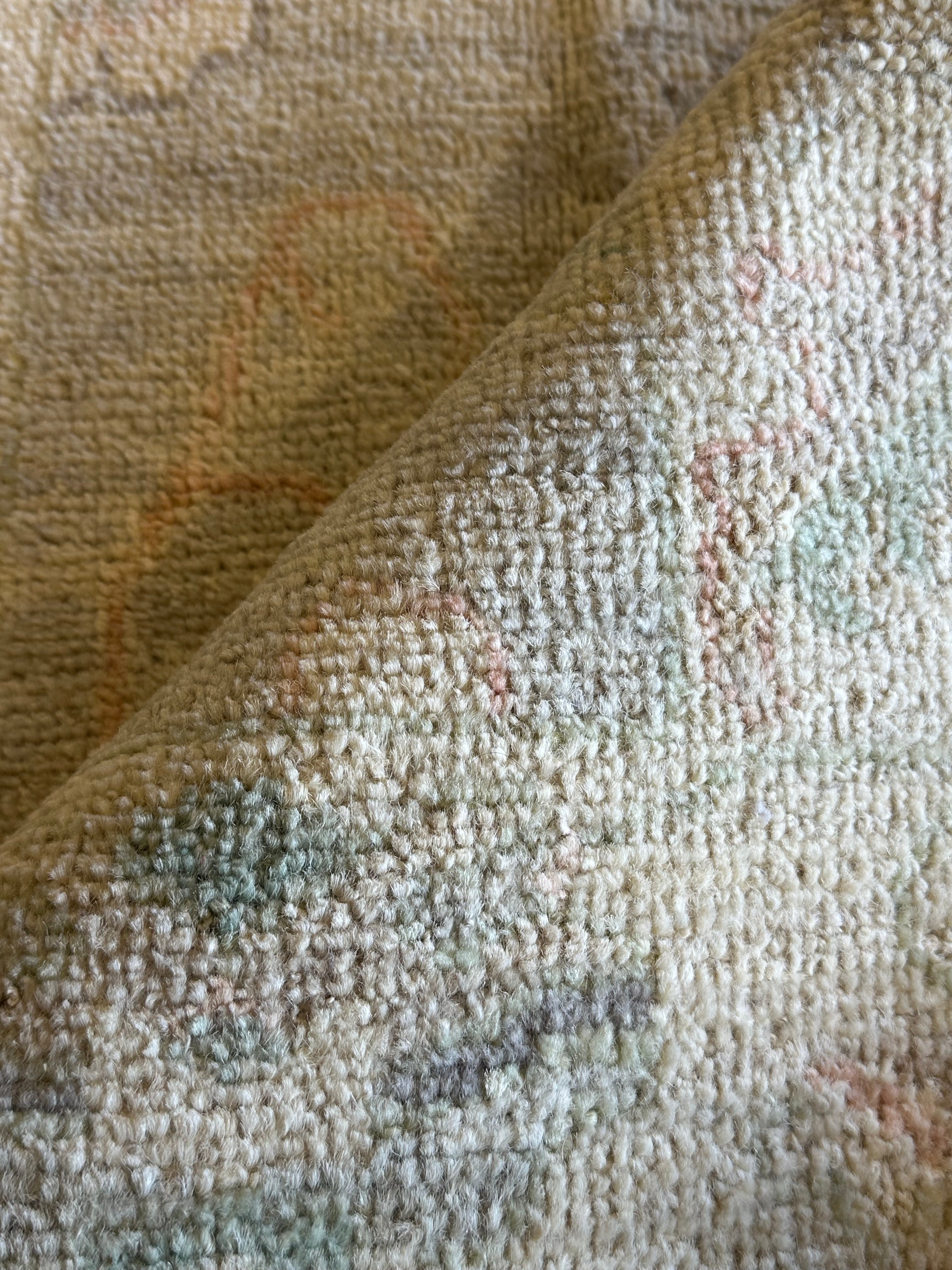 Genesis Rodriguez 2x3 Cream Afghani Whitewashed Oushak