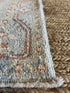 Charlie Harris 2x3 Blue Afghani Whitewashed Oushak