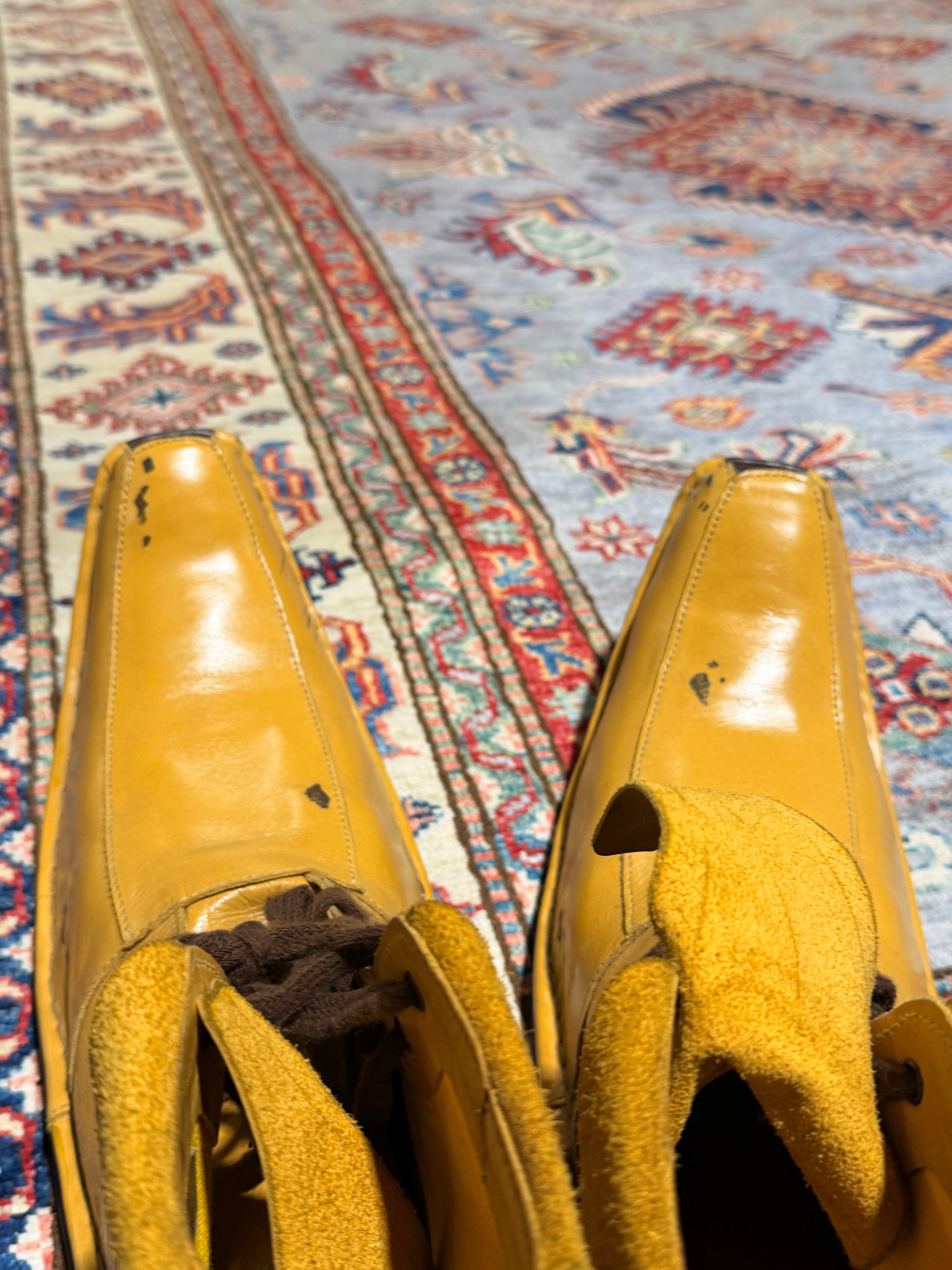 Tessa Thompson 5.6x7.11 Gray Multi  Afghani Kazak Rug