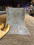 Charlie Harris 2x3 Blue Afghani Whitewashed Oushak
