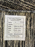 Dale Housden 9x12 Handwoven Durrie Textured Black and Charcoal