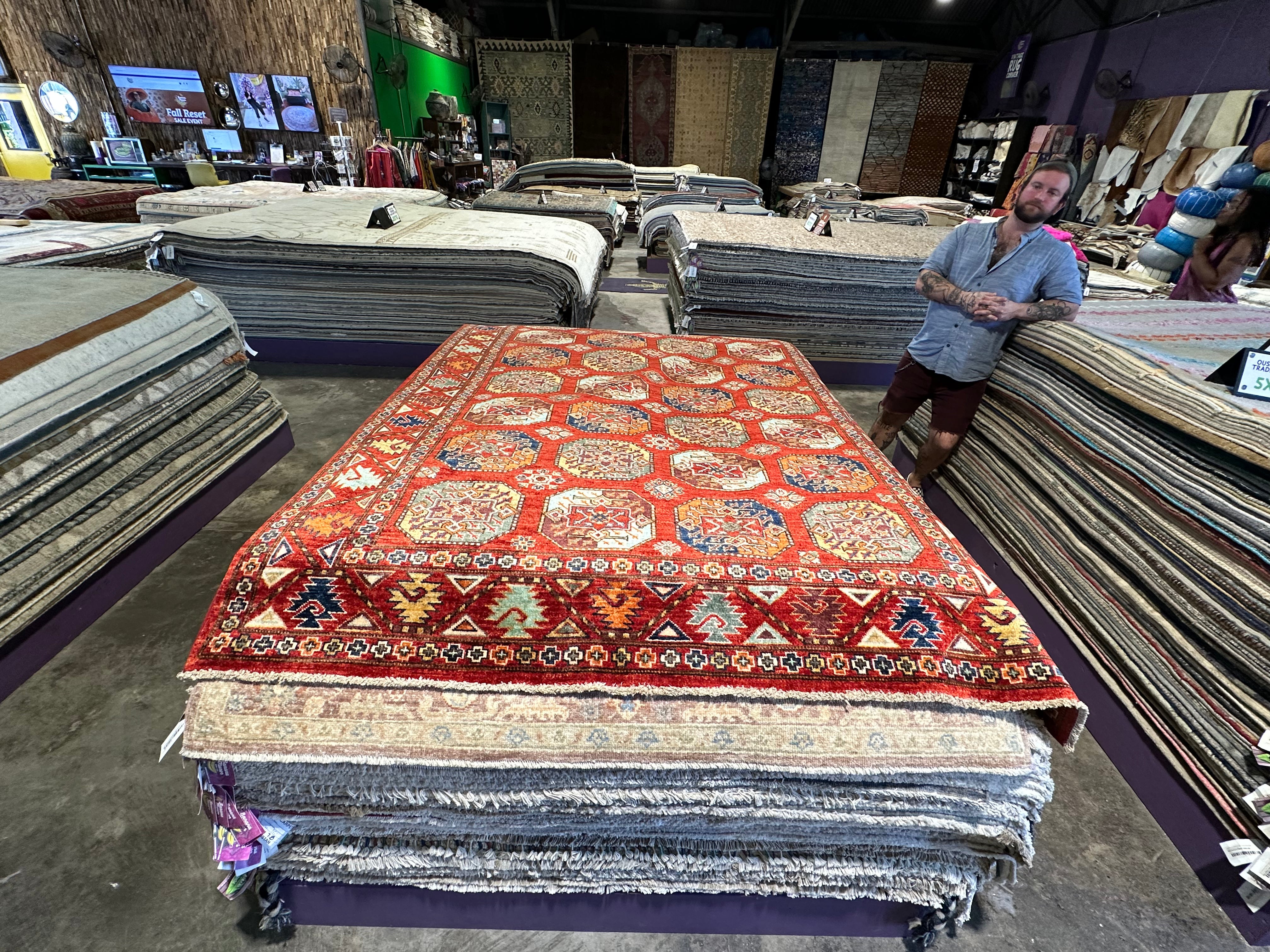 Claudia Navarra 5.7x7.10 Afghani Sultani