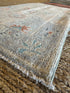 Annabeth Gish 2x3.10 Blue Afghani Whitewashed Oushak