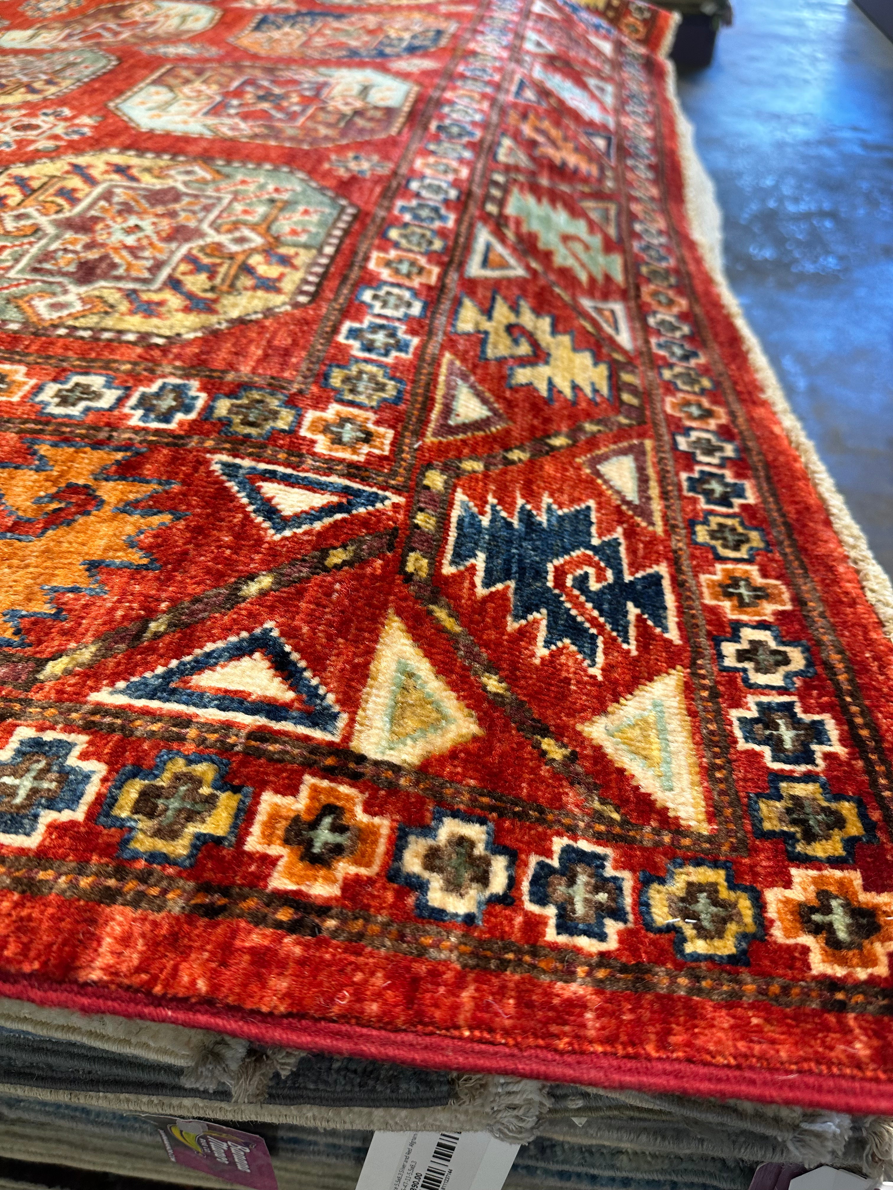 Claudia Navarra 5.7x7.10 Afghani Sultani