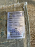 Annabeth Gish 2x3.10 Blue Afghani Whitewashed Oushak