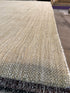 Michael King 9x12 Handwoven Durrie Textured Beige