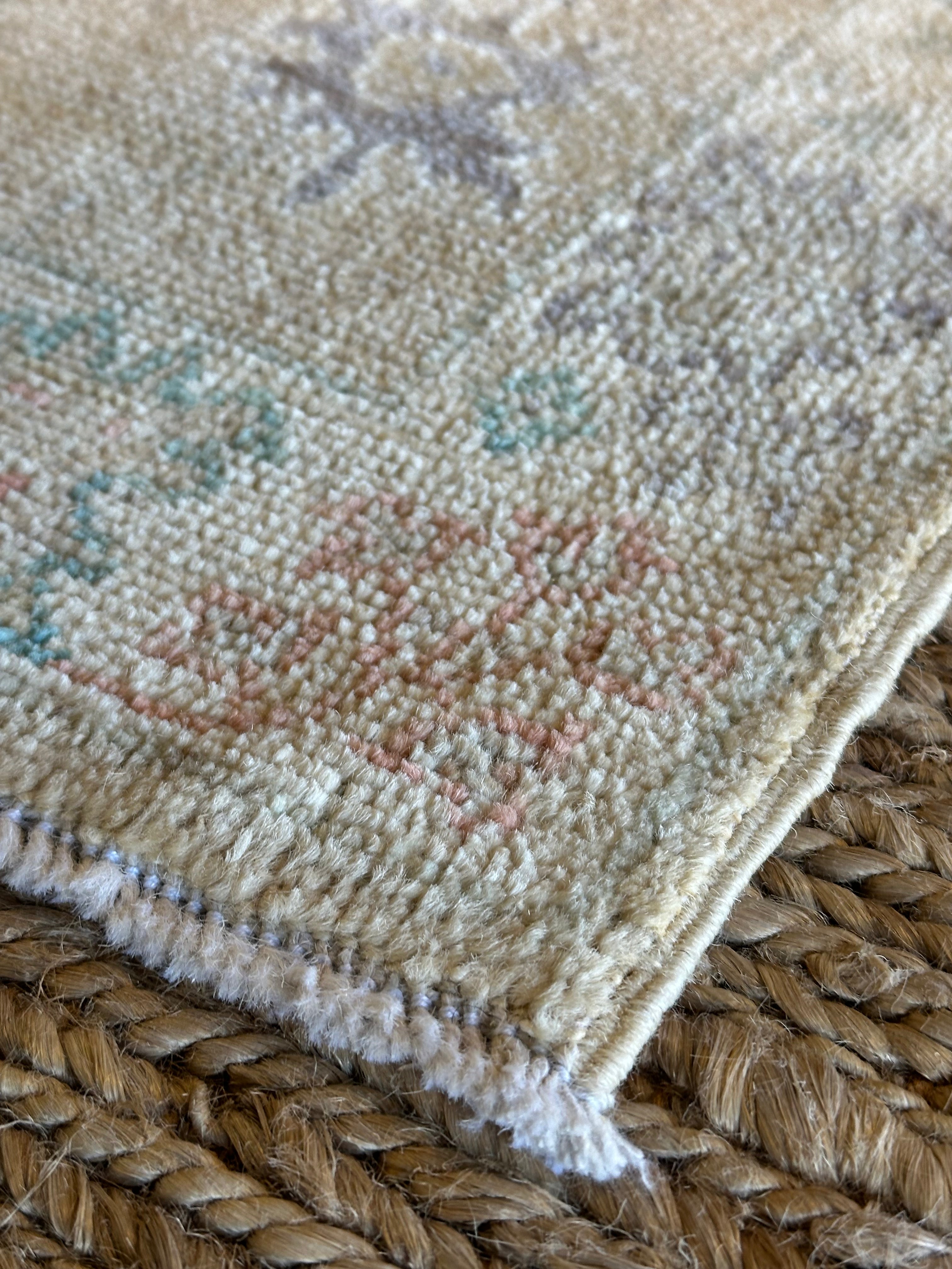 Sam Westfield 2x3 Beige Afghani Whitewashed Oushak