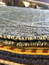 Bruce Spence 5x8 Hand-Knotted Modern Rug Blue High-Low
