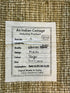 Michael King 9x12 Handwoven Durrie Textured Beige