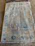 Denise Westfield 2x2.11 Blue Afghani Whitewashed Oushak