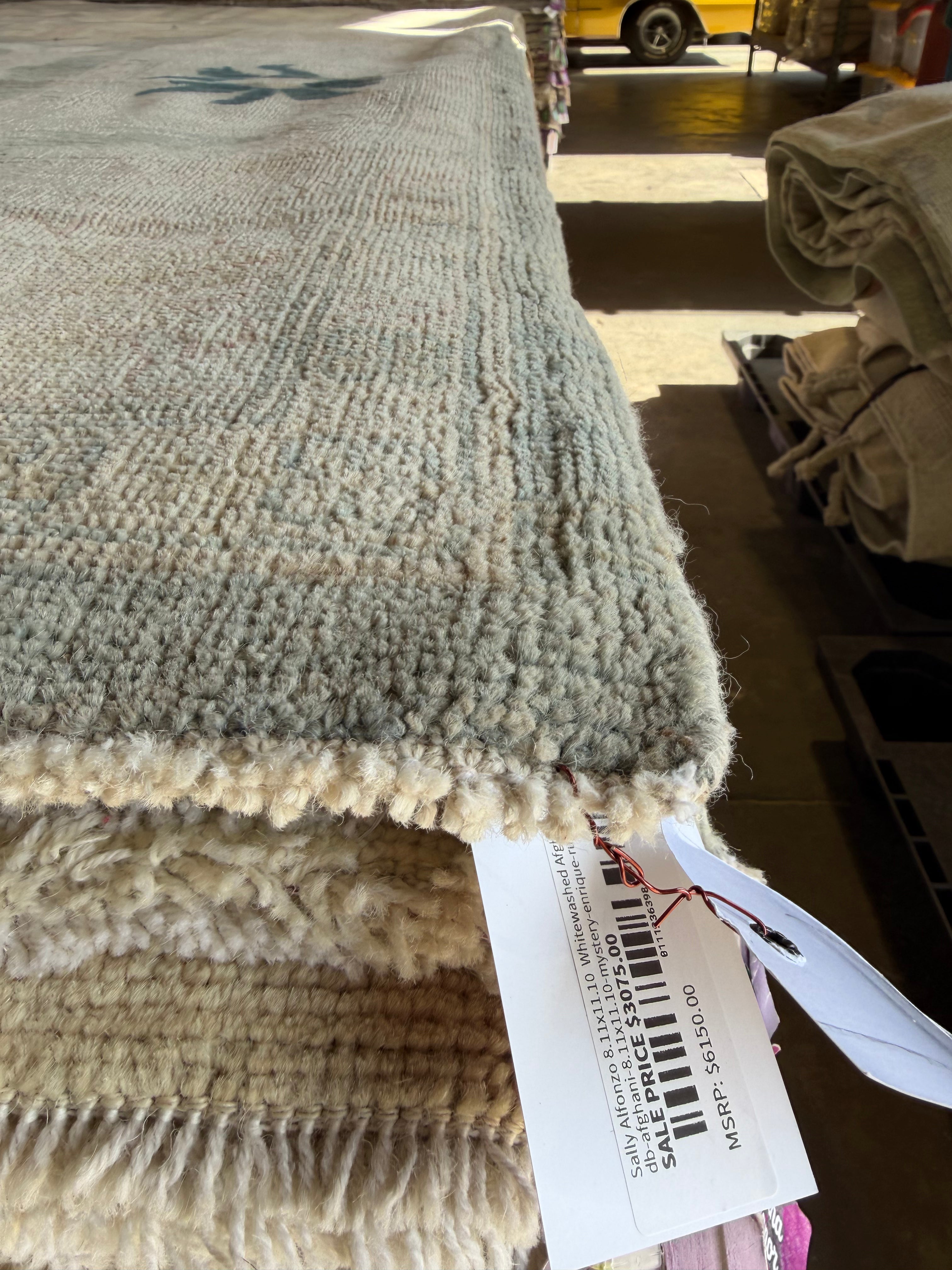 Kat Day 9.4x12.3 Hand-Knotted Afghani Oushak