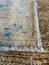 Denise Westfield 2x2.11 Blue Afghani Whitewashed Oushak