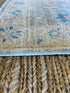 Denise Westfield 2x2.11 Blue Afghani Whitewashed Oushak