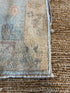 Angelina Boris 2x3 Blue Afghani Whitewashed Oushak
