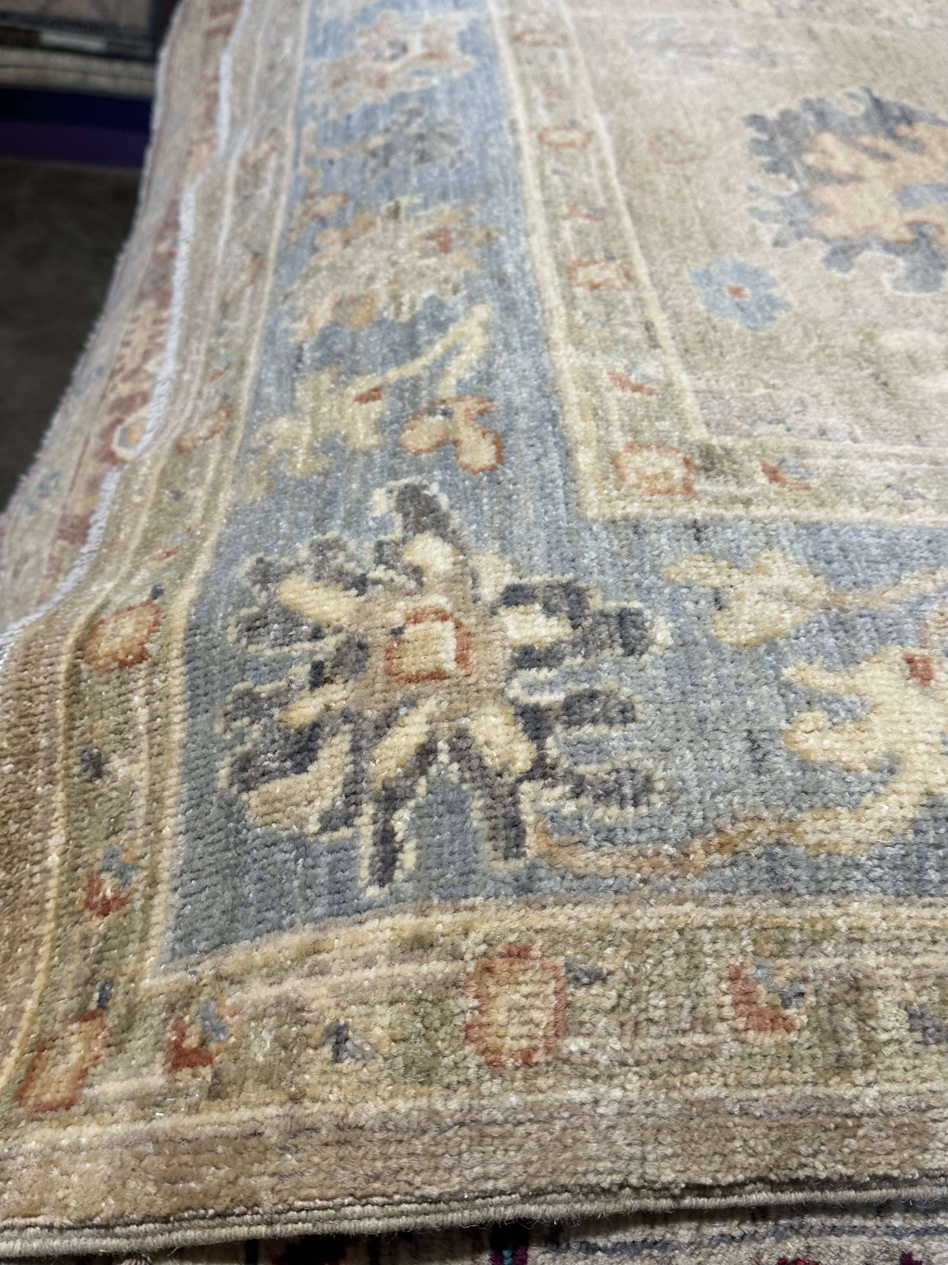 Mila Stojanovic 5.3x7.11 Afghani Colorful Oushak