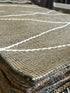 Jewel of the South 5.3x8.0 Handwoven Brown Full Loop