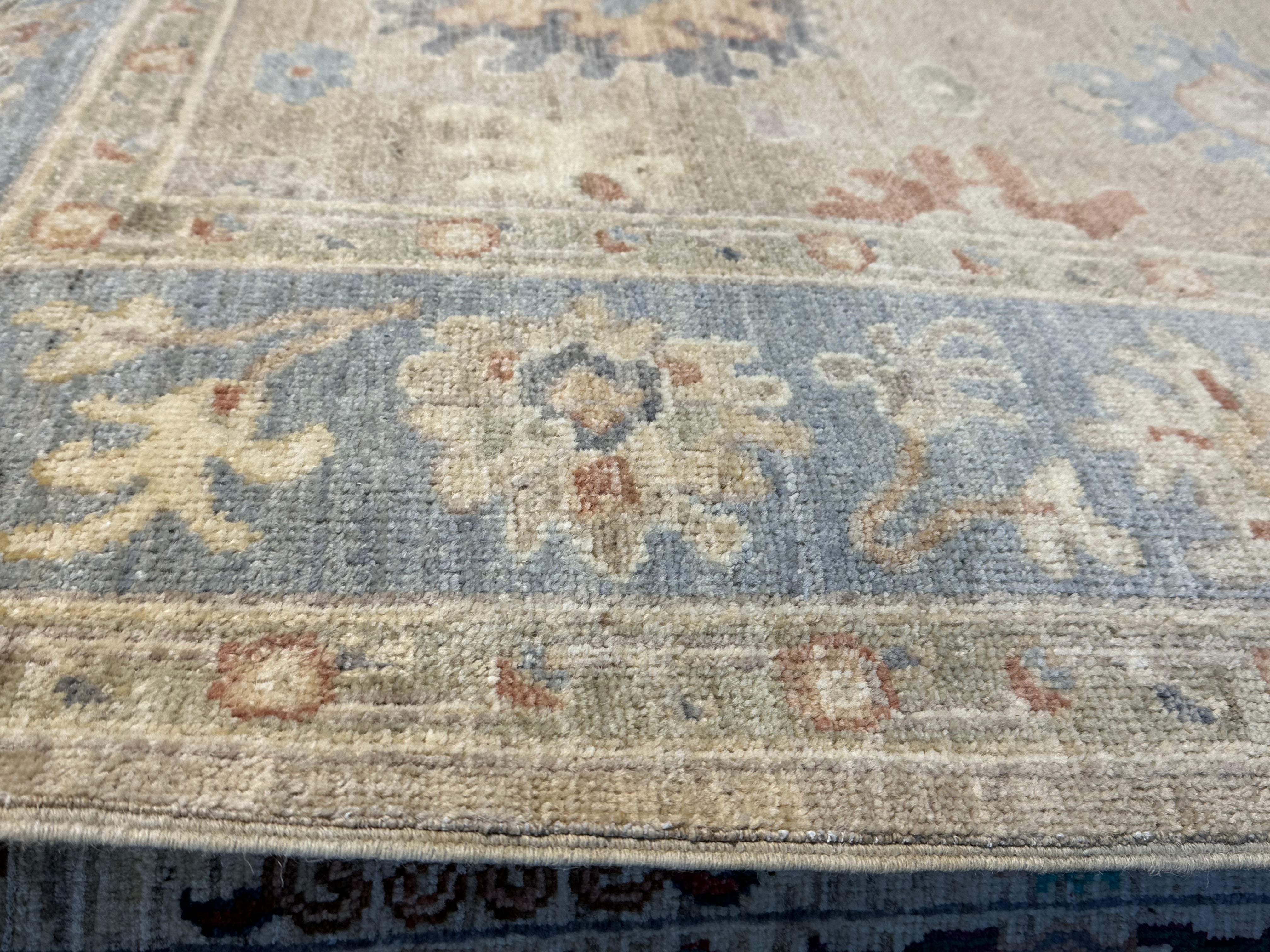 Mila Stojanovic 5.3x7.11 Afghani Colorful Oushak