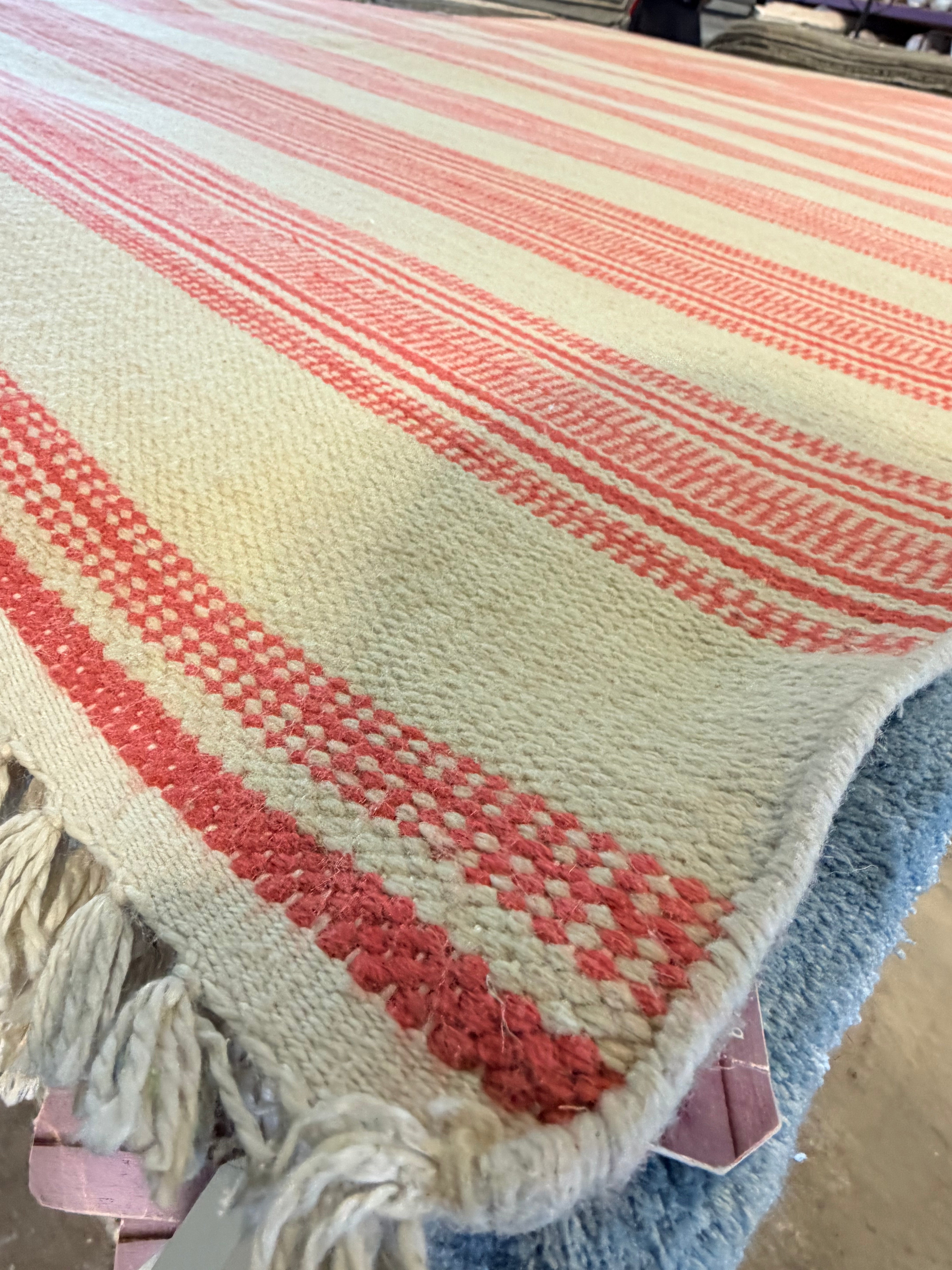 Chasen Nick 9x12 Rust Handwoven Modern Rug