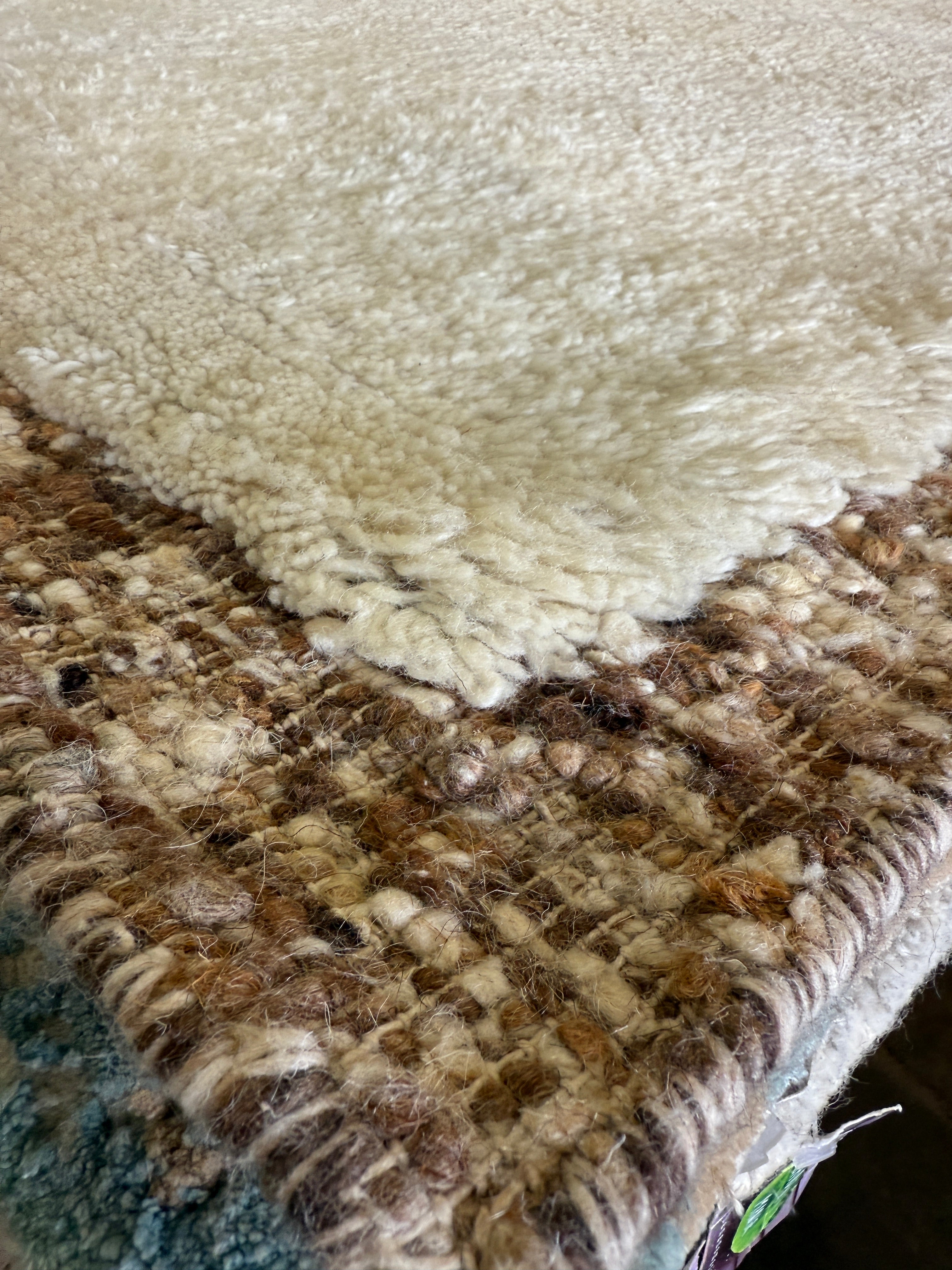Steven Kruegar 8.9x11.6 Cream Hand-Knotted Moroccan Style Rug