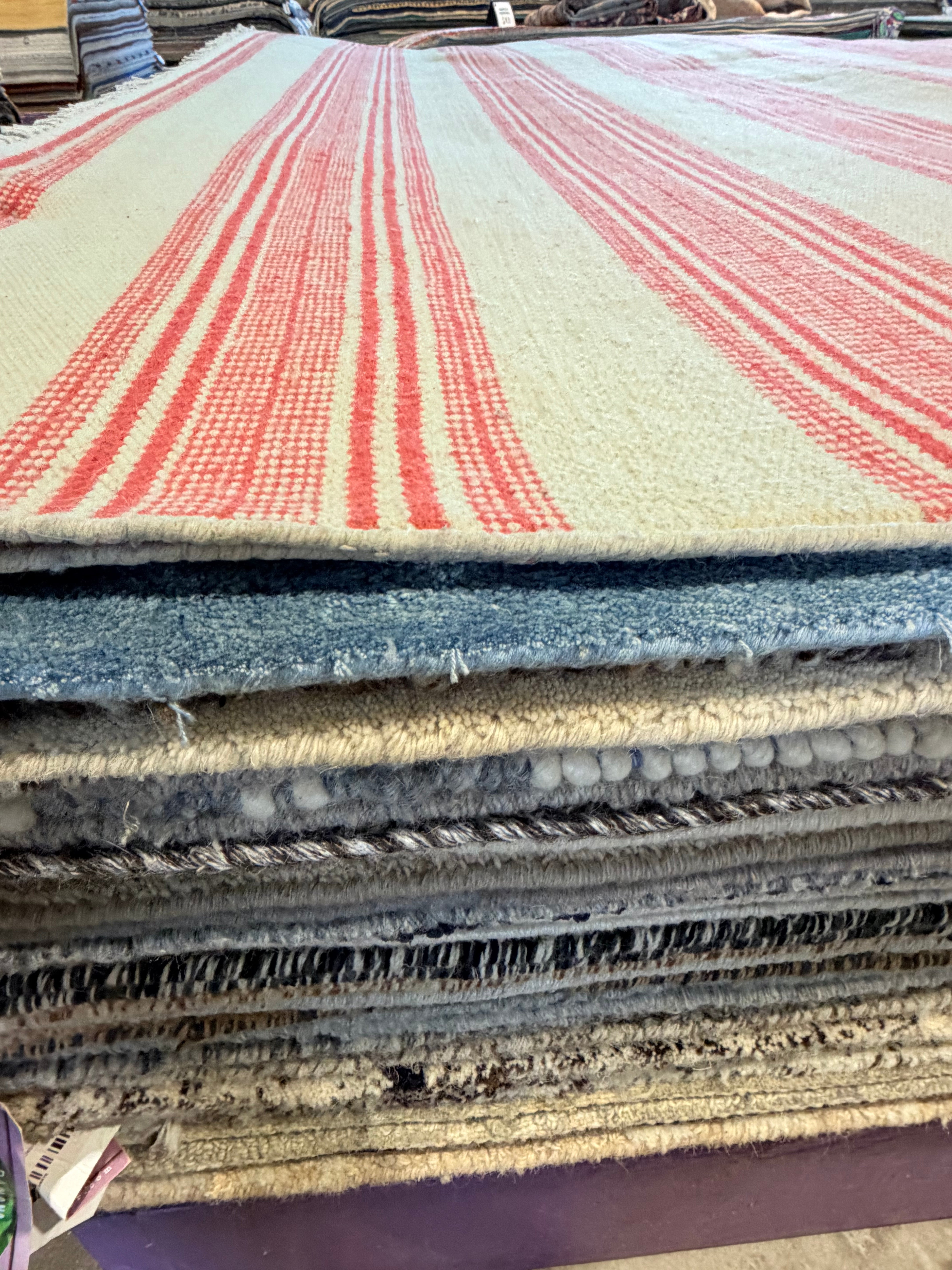 Chasen Nick 9x12 Rust Handwoven Modern Rug