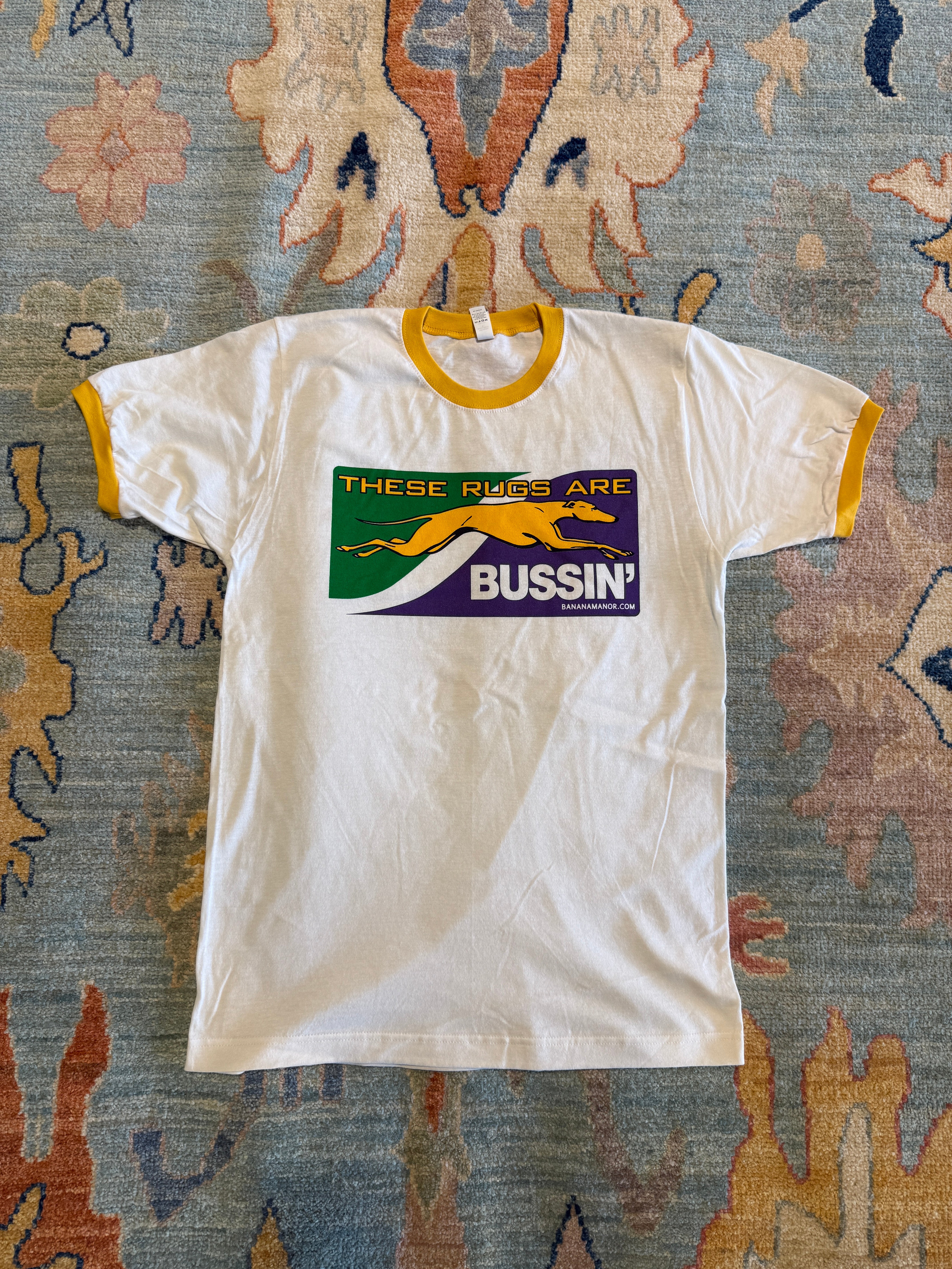 Banana Manor T-Shirt These Rugs Are Bussin'