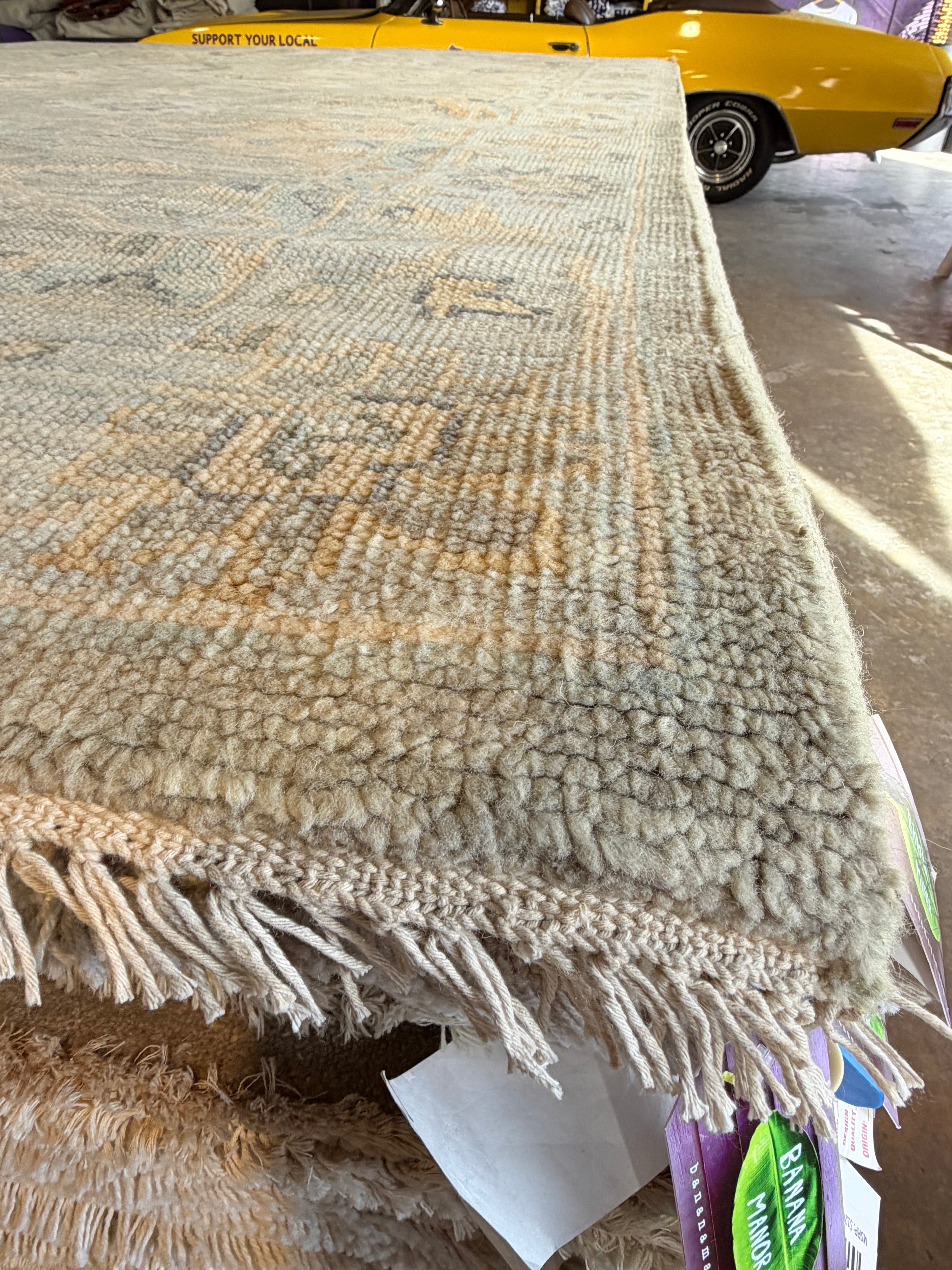 Isabel May 10x14 Grey Hand-Knotted Oushak