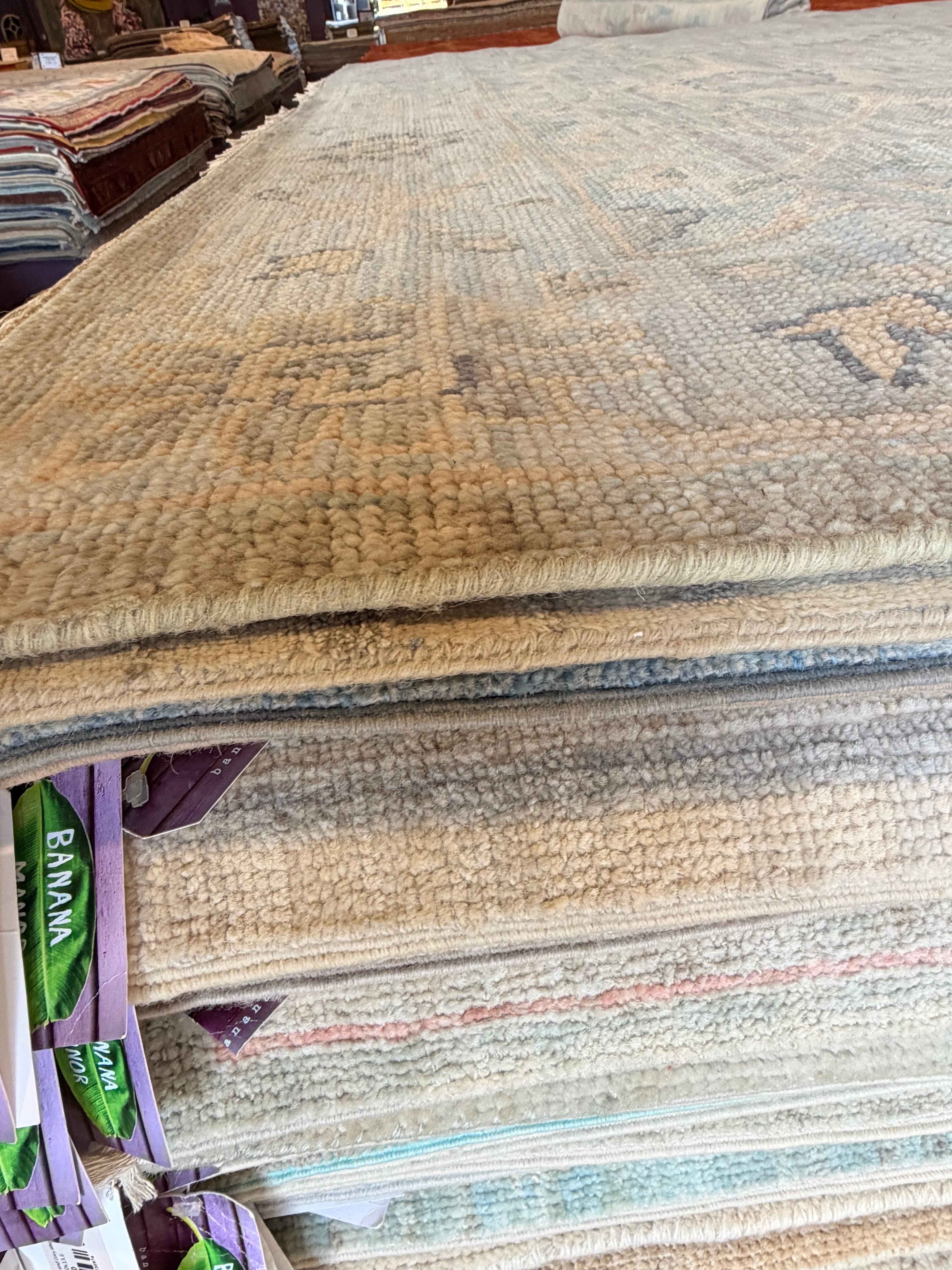 Isabel May 10x14 Grey Hand-Knotted Oushak