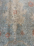 Aaliyah Amrohi 1.11x3 Blue Afghani Whitewashed Oushak