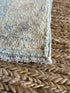 Aaliyah Amrohi 1.11x3 Blue Afghani Whitewashed Oushak