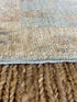 Aaliyah Amrohi 1.11x3 Blue Afghani Whitewashed Oushak