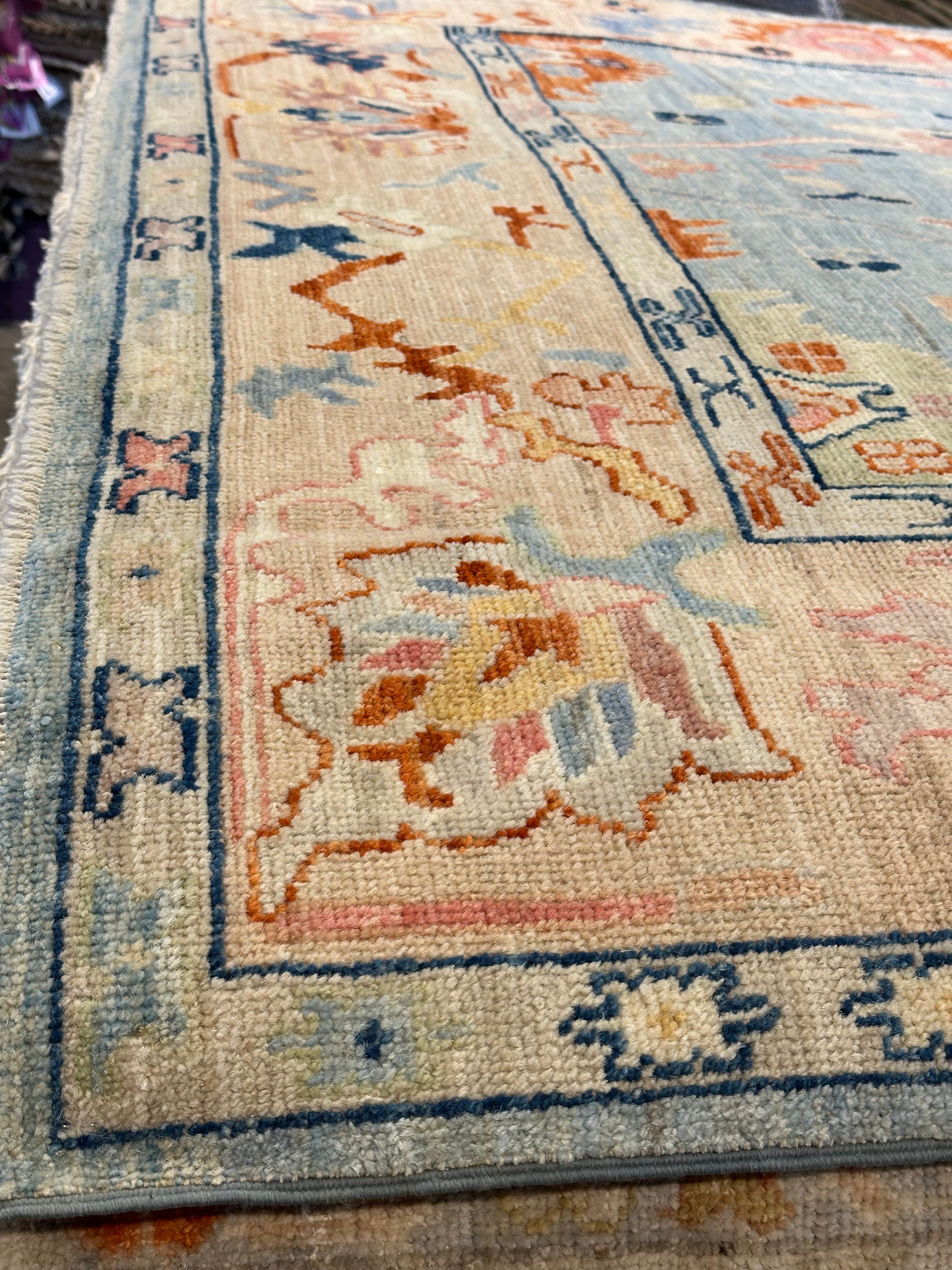 Dolores McGinley 6x8.11 Afghani Colorful Oushak