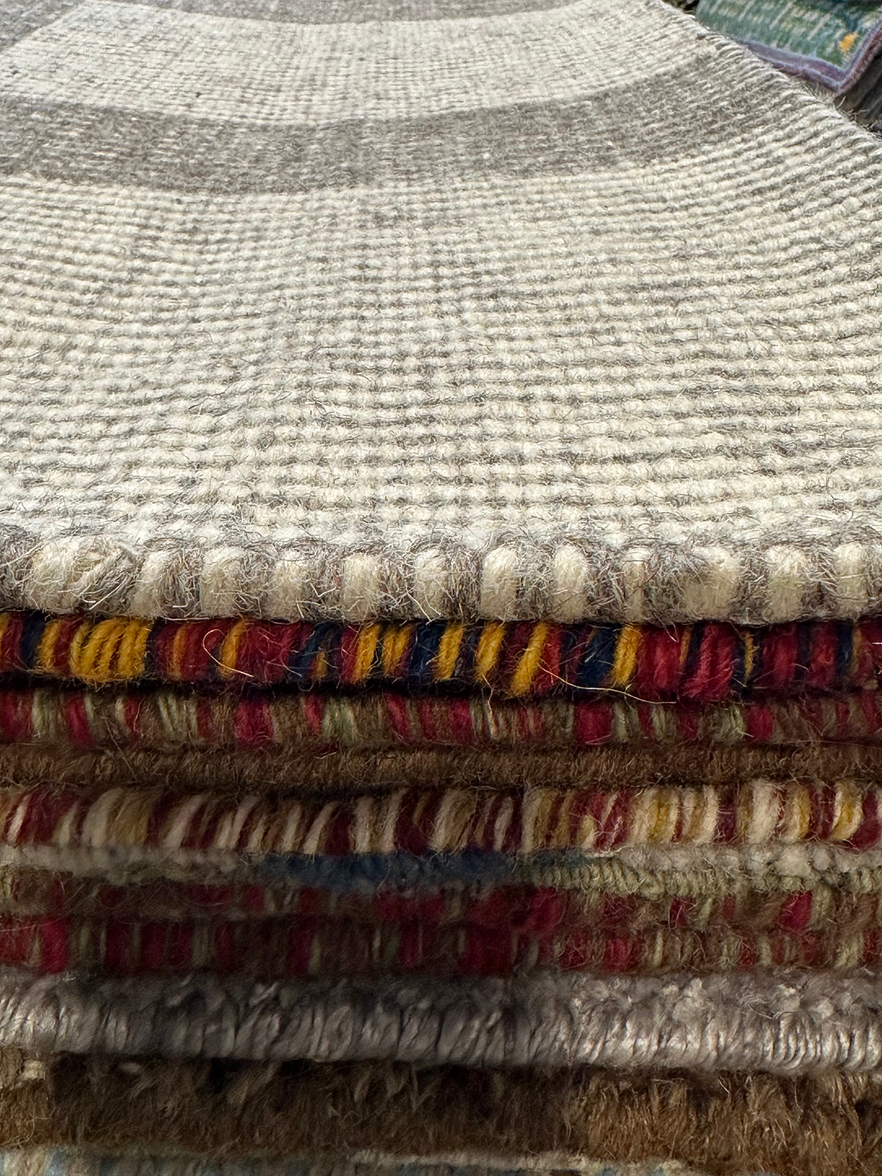 Sylvester 4x5.9 Hand-woven Durrie Rug (Multiple Colors)