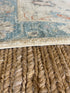 Sofie Calderon 2x3 Blue Afghani Whitewashed Oushak