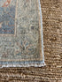 Charisma J. Sieras 2x3.1 Blue Afghani Whitewashed Oushak