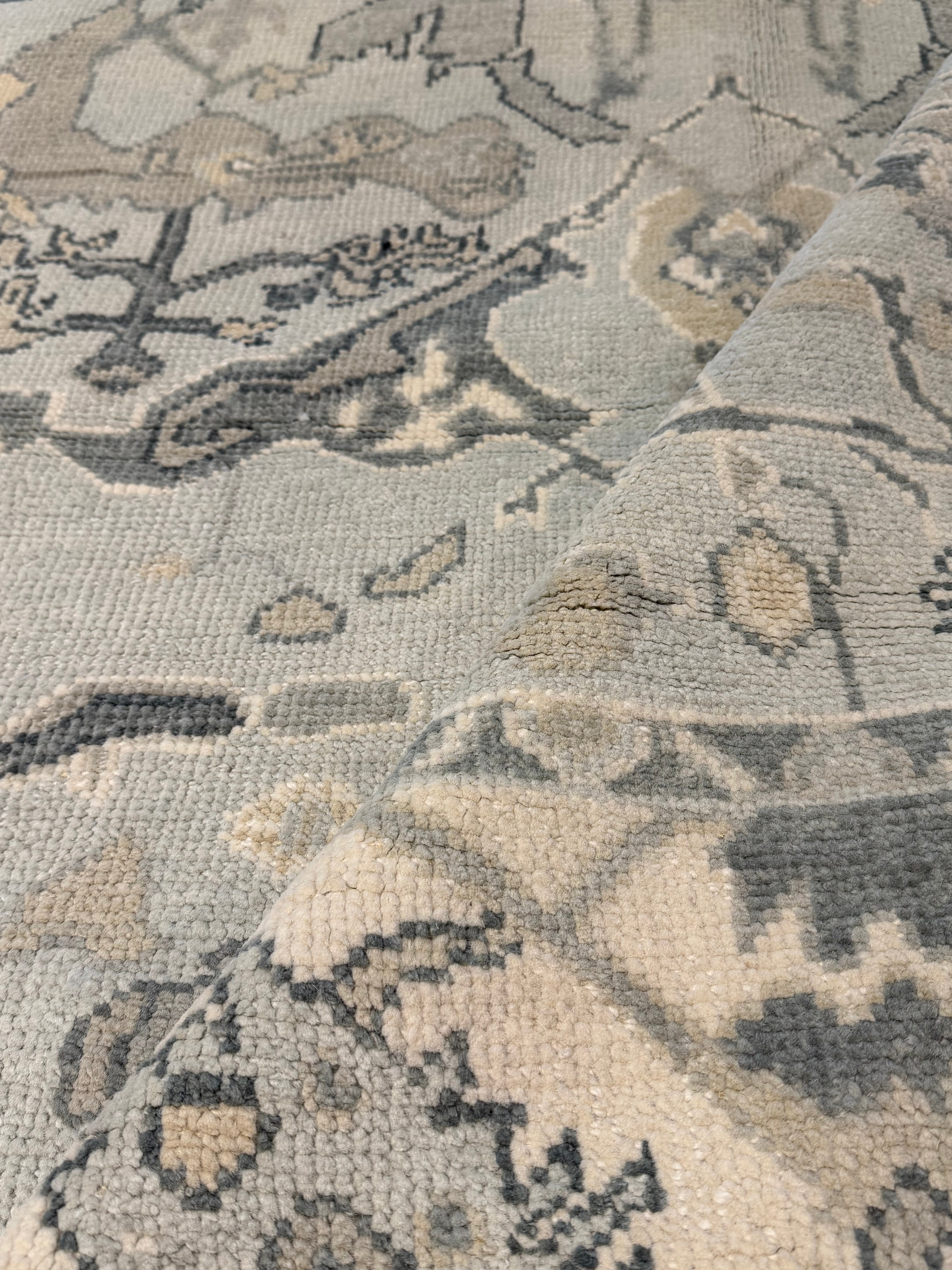 Amy Starrett 5.11x9 Hand-Knotted Afghani Oushak