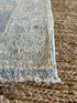 Charisma J. Sieras 2x3.1 Blue Afghani Whitewashed Oushak