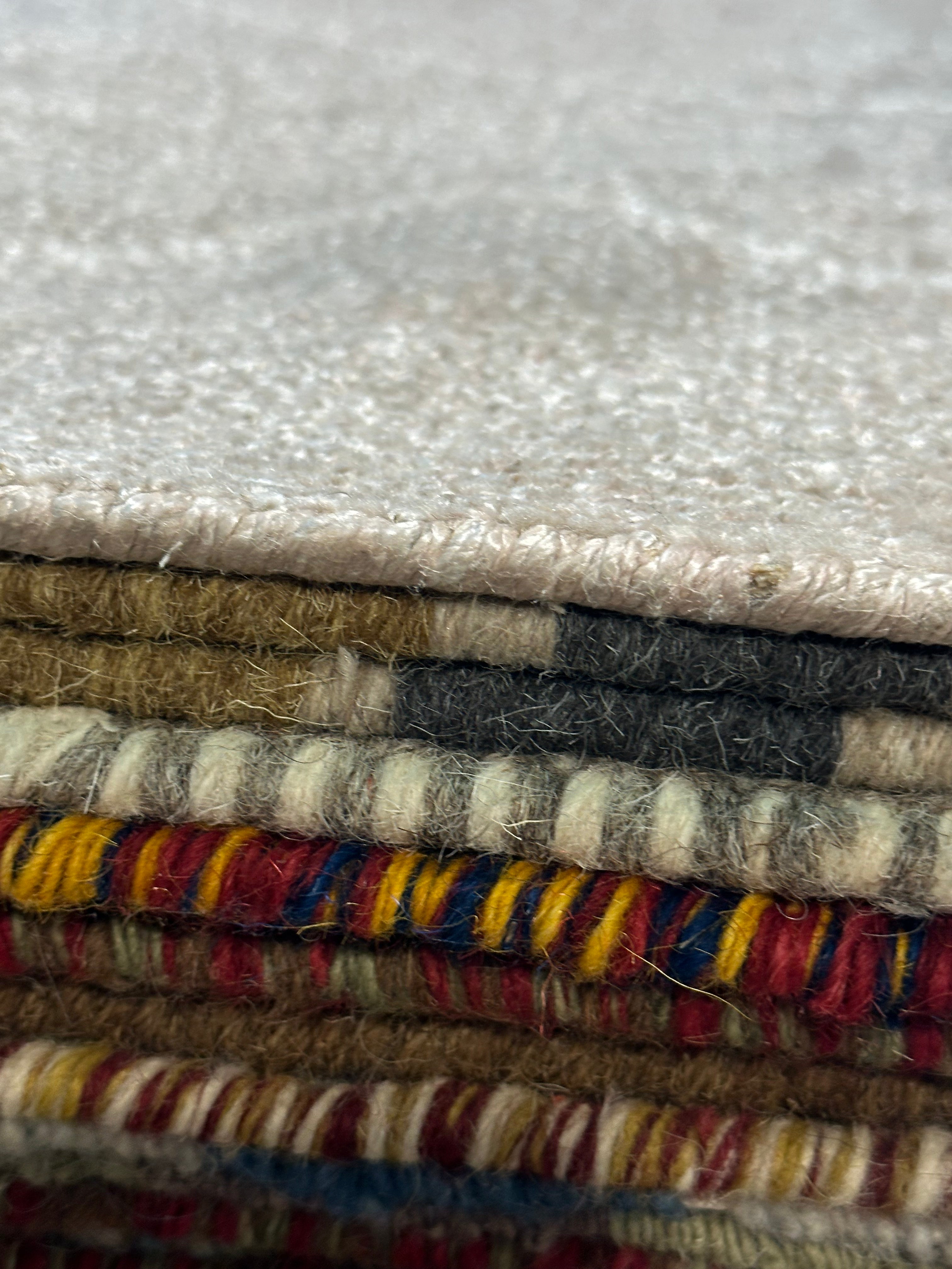Benedetto 4.6x6.6 Handwoven Blended Pattern Durrie
