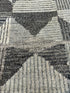 Tess 5.3x7.9 Grey & Silver Hand Knotted