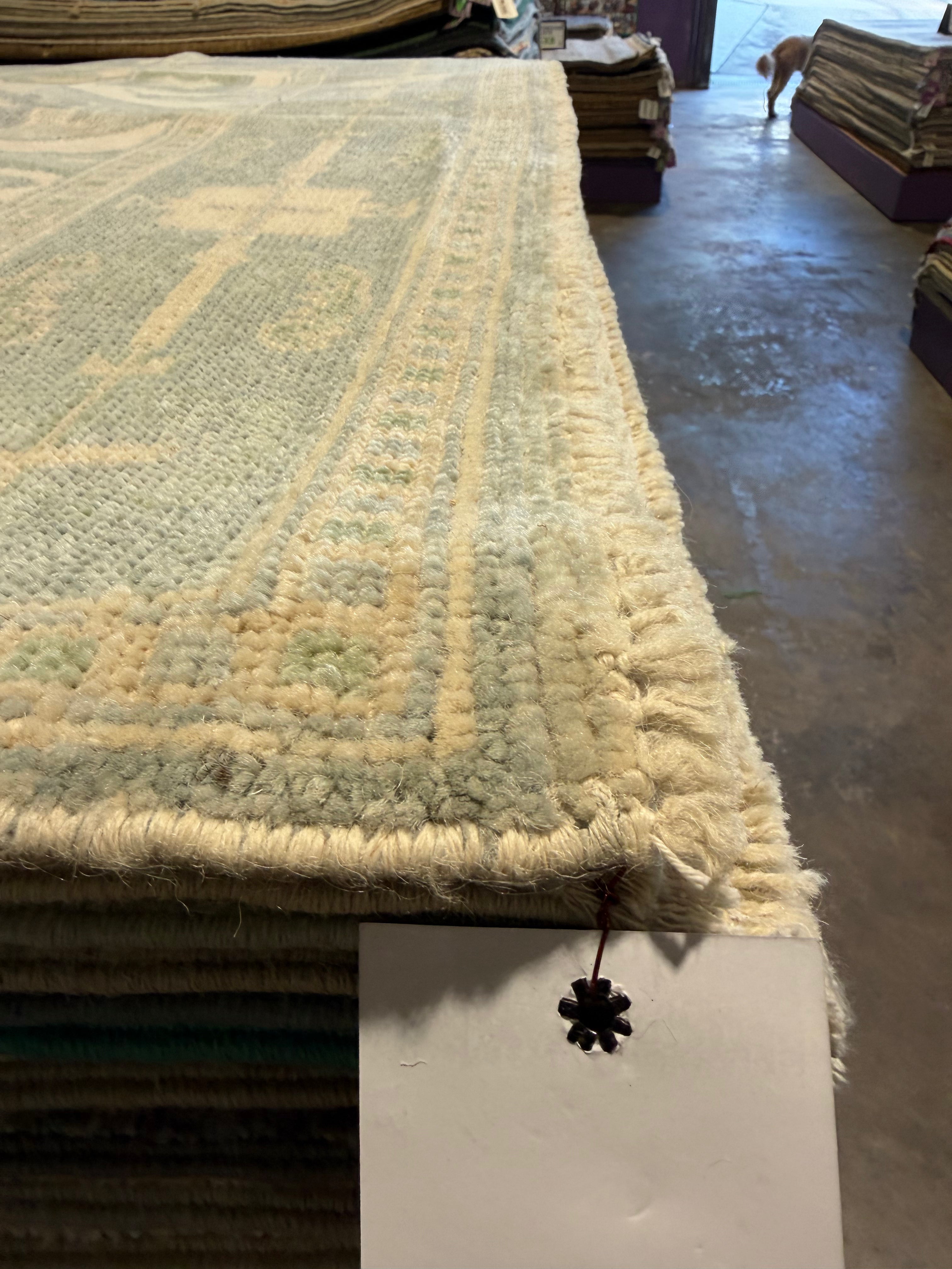 Megan Bussey 4.11x6.11 Hand-Knotted Afghani Oushak