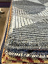 Tess 5.3x7.9 Grey & Silver Hand Knotted