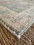 Mary Prendergast 2x3 Green Afghani Whitewashed Oushak