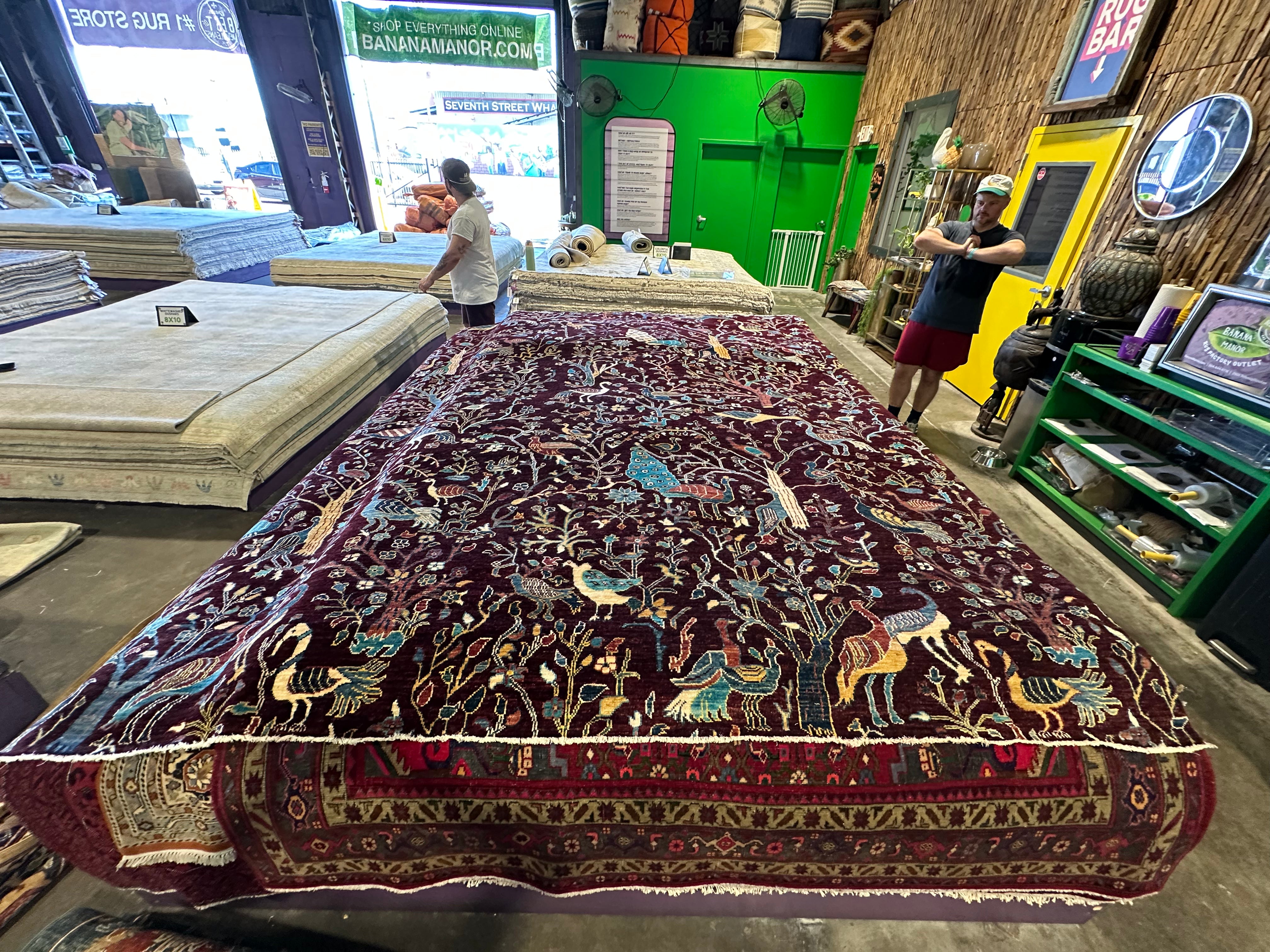 Gina Da Souza 8.2x10.1 Afghani Bird Sultani