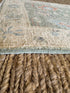 Mary Prendergast 2x3 Green Afghani Whitewashed Oushak