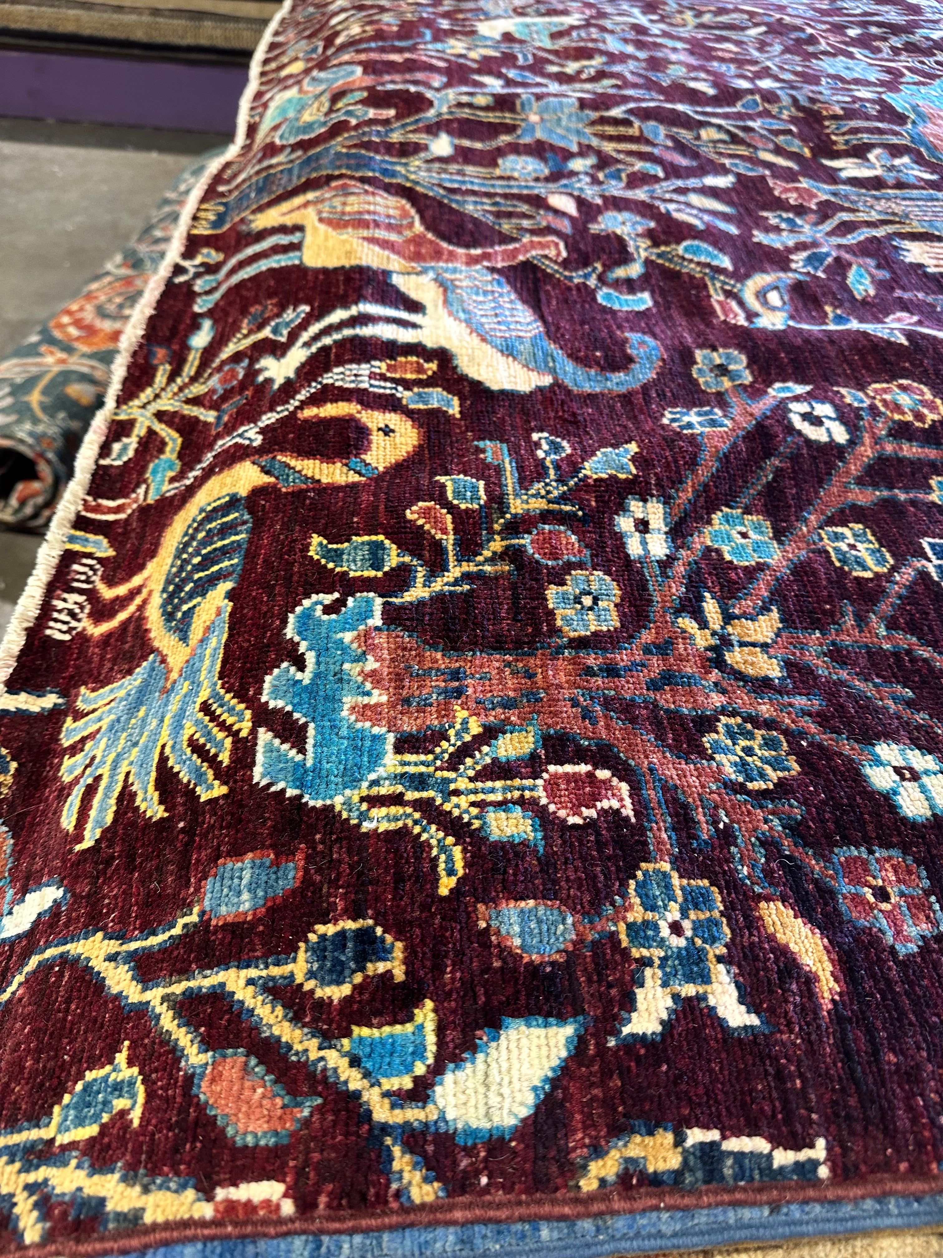Gina Da Souza 8.2x10.1 Afghani Bird Sultani