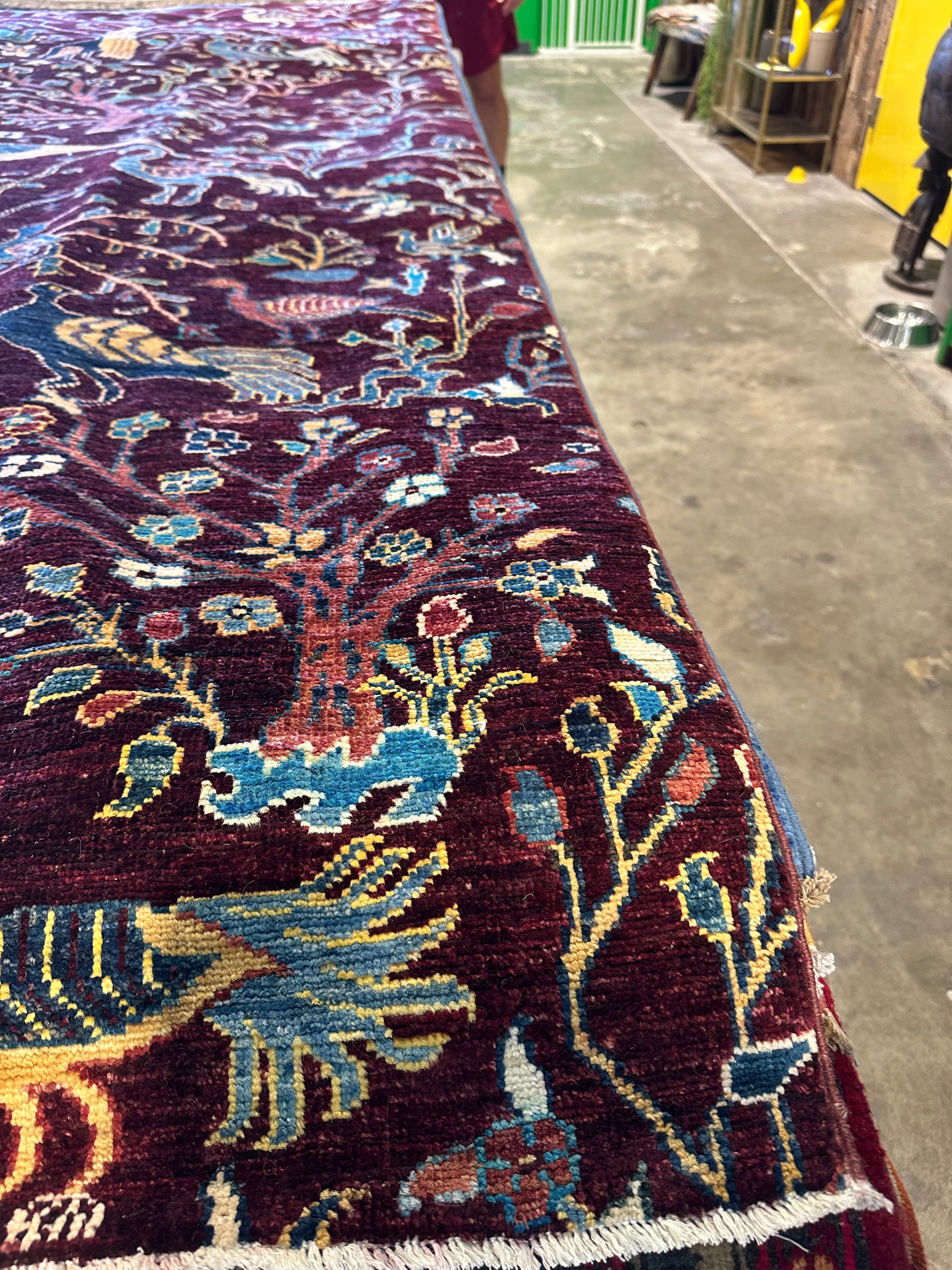Gina Da Souza 8.2x10.1 Afghani Bird Sultani