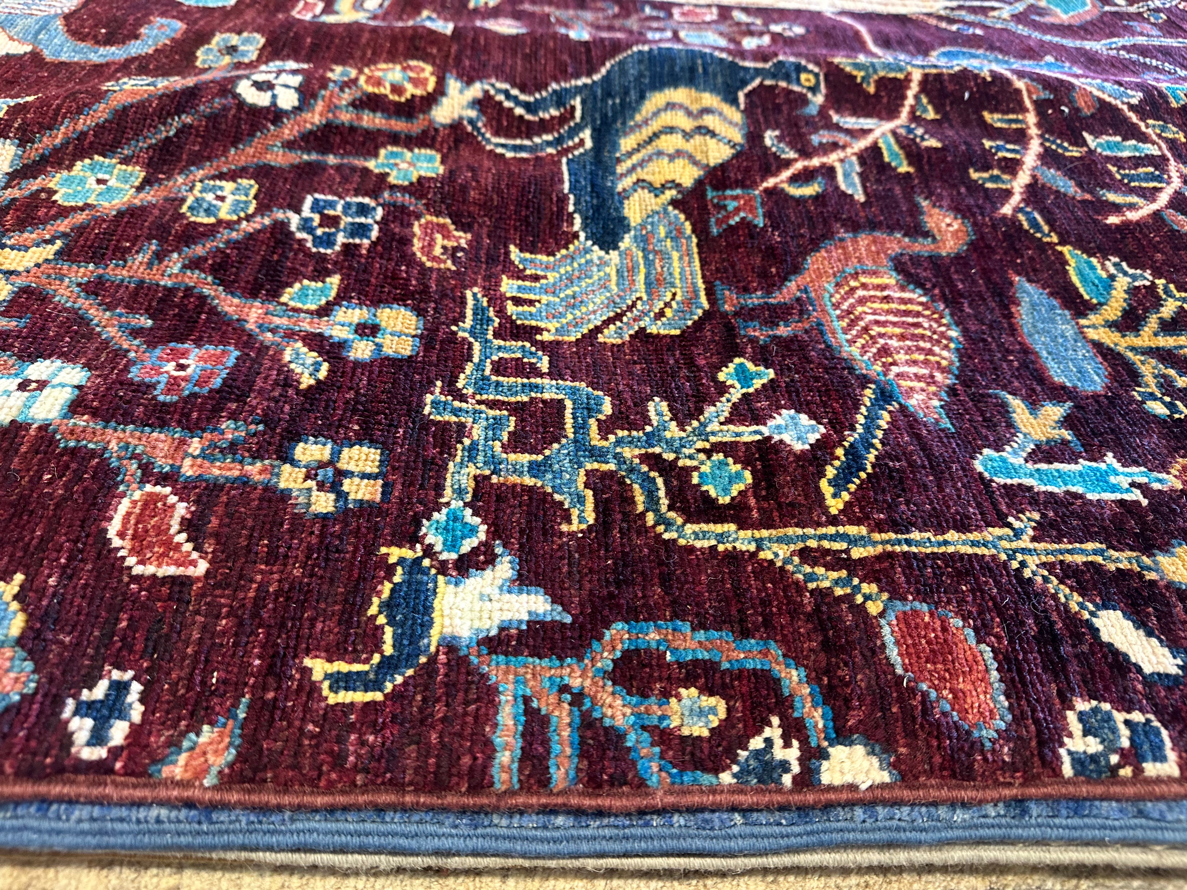 Gina Da Souza 8.2x10.1 Afghani Bird Sultani