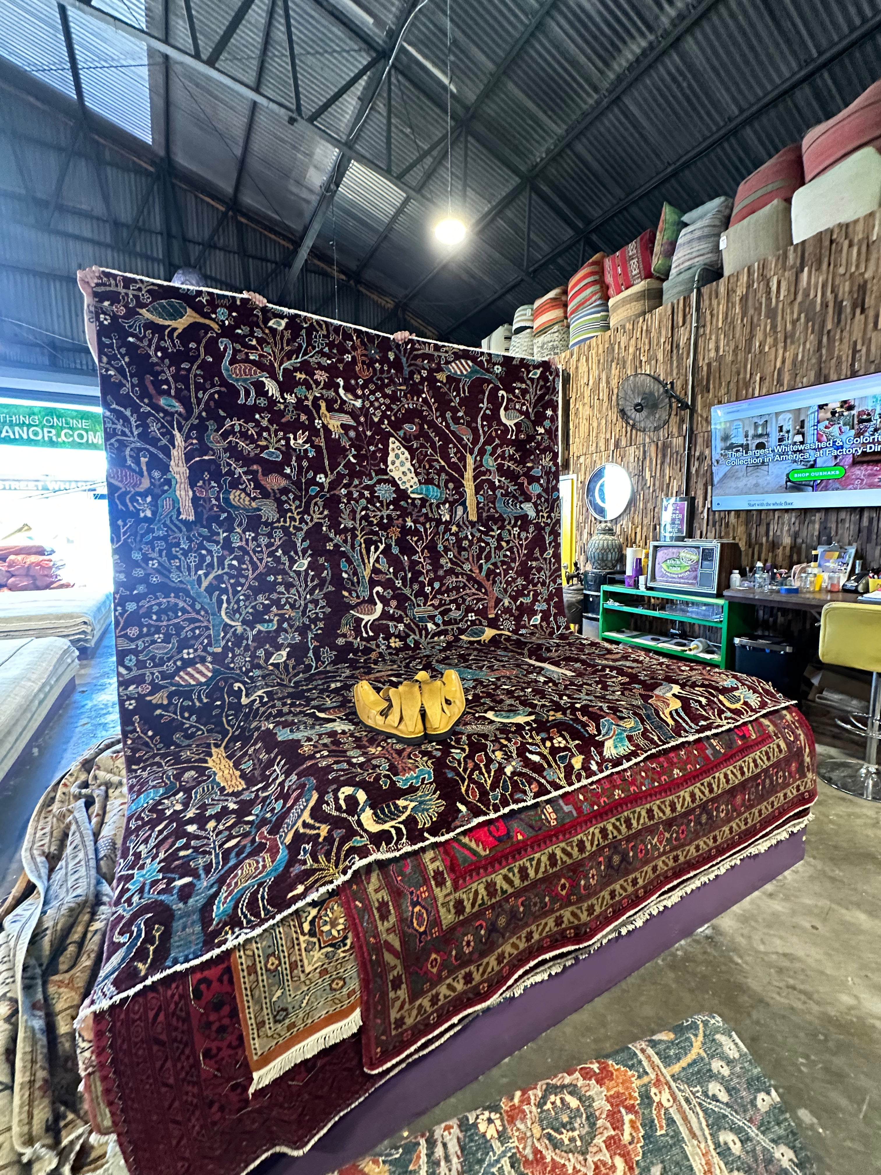 Gina Da Souza 8.2x10.1 Afghani Bird Sultani