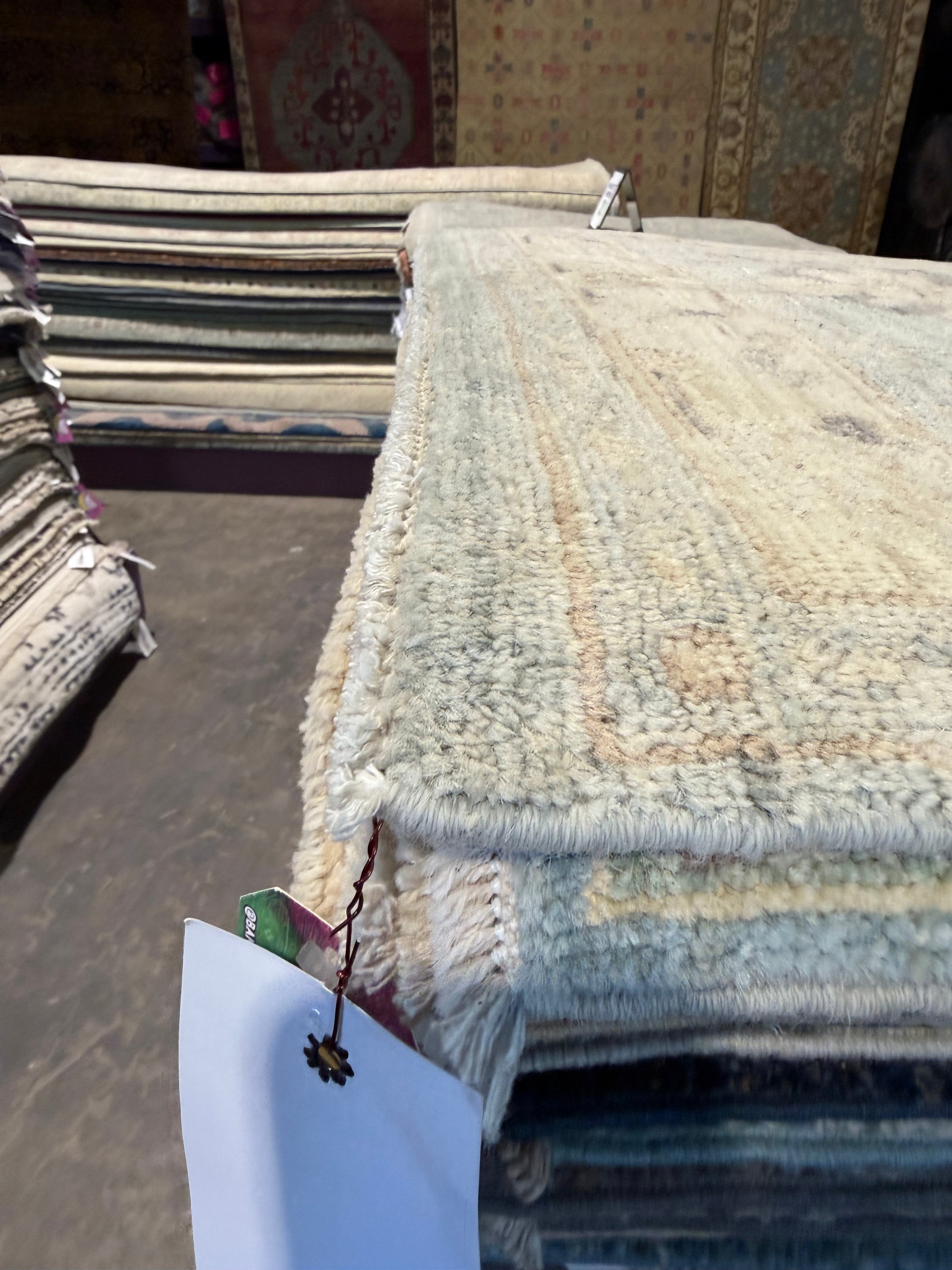 Nena Bastiaens 2.11x4.5 Hand-Knotted Afghani Oushak