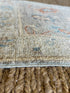 Stephanie Nur 2x3 Blue Afghani Whitewashed Oushak